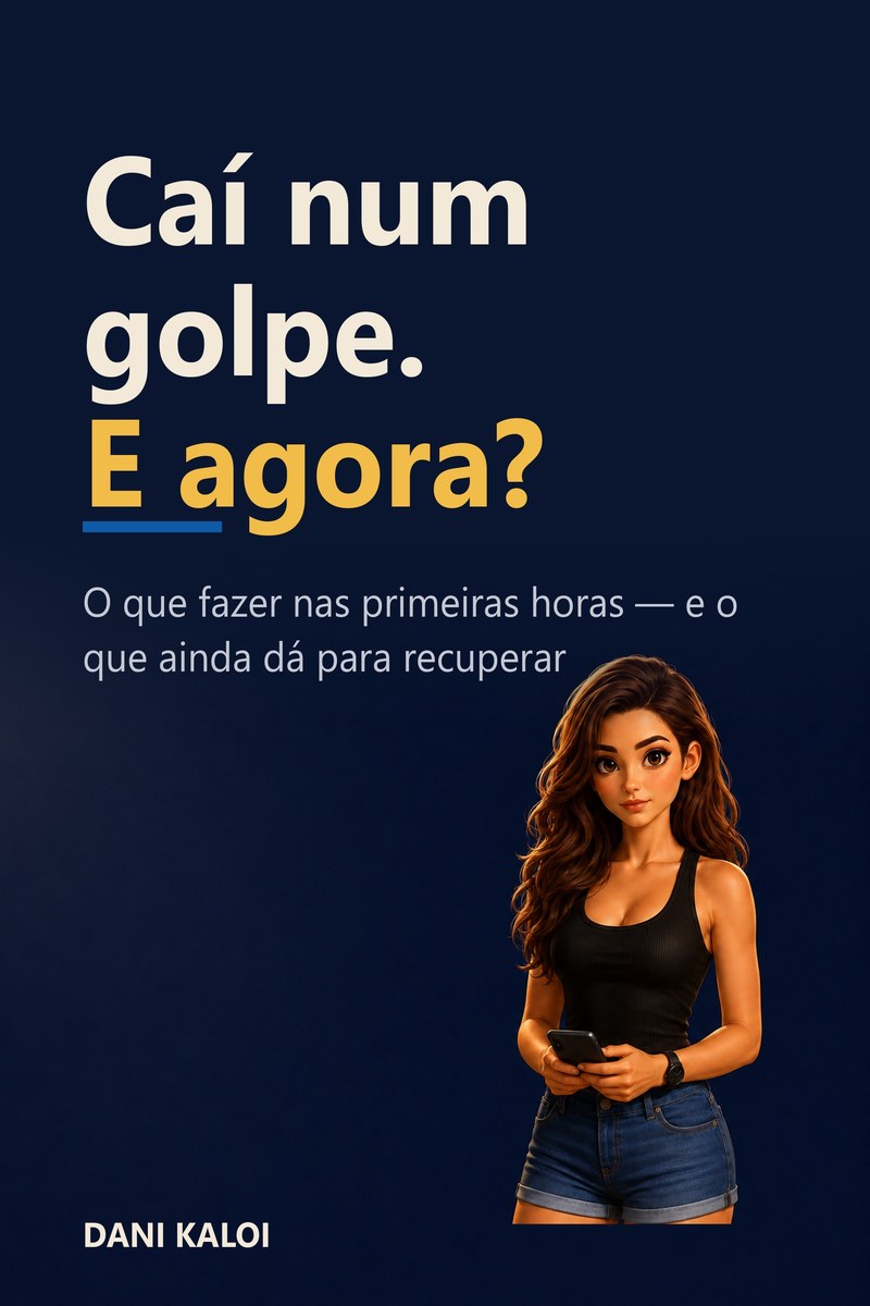 Capa de Caí num golpe. E agora?